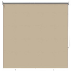 vidaXL Persiana enrollable exterior con protecci&oacute;n UV Beige