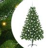 vidaXL &Aacute;rbol de Navidad con 300 LED con soporte Verde 180 cm PE