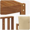 vidaXL Conjunto de sof&aacute;s de exterior con coj&iacute;n 7 pcs Natural y Beige