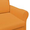 vidaXL sill&oacute;n Amarillo oscuro 76 x 94 x 102 cm tela