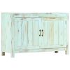 vidaXL Aparador madera maciza de mango azul claro 110x35x70 cm