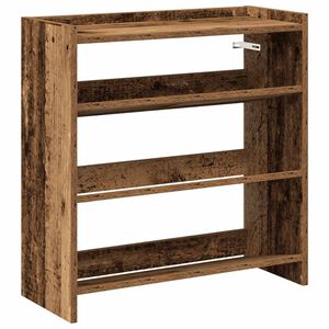 vidaXL Zapatero madera contrachapada madera vieja 60x25x62 cm