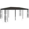 vidaXL Cenador gris antracita 3x6 m