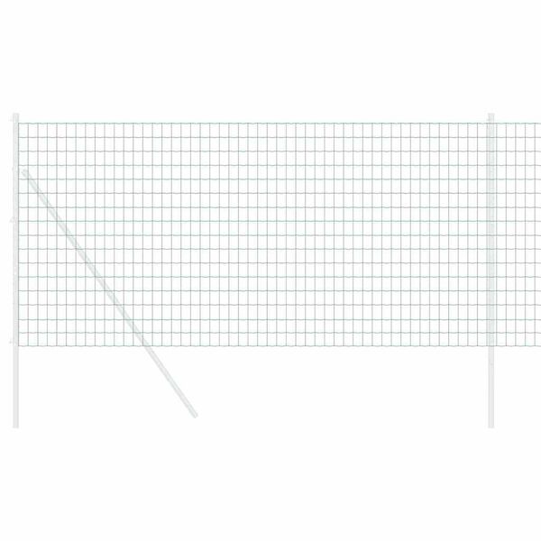 vidaXL Cerca Euro Verde 1.4 x 10 m Hierro recubierto de PVC