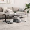 vidaXL Estante para estanter&iacute;a 4 uds madera gris hormig&oacute;n 100x40x1,5cm