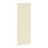 vidaXL Estor Plisado crema 80x200 cm Tela Ancho 79,4 cm Poli&eacute;ster