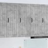 vidaXL Mueble de Cocina Gris Concreto 40 x 31 x 100 cm
