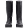 vidaXL Botas de agua negro n&uacute;mero 43 PVC