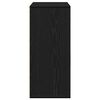 vidaXL Aparador Roble Negro 60 x 31 x 70 cm Madera de ingenier&iacute;a