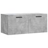vidaXL Armario de pared madera ingenier&iacute;a gris hormig&oacute;n 80x36,5x35 cm