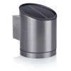 Smartwares L&aacute;mpara solar de pared con sensor 0.5 W plata GWS-004-DS