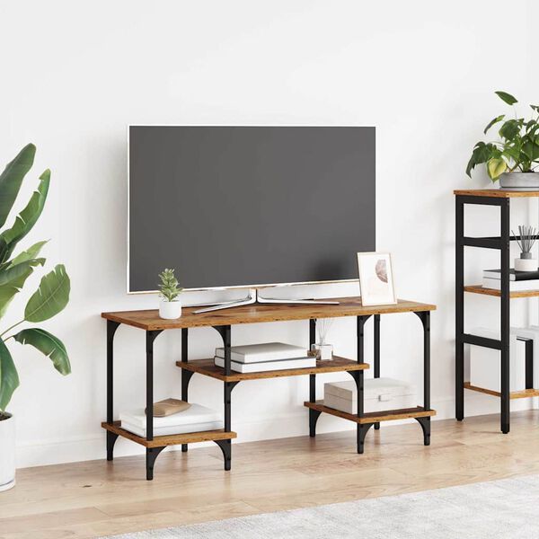 vidaXL Gabinete de TV Madera Vieja 102 x 35 x 45,5 cm