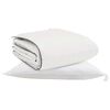 vidaXL Edred&oacute;n de Invierno con almohada 2 uds. Blanco Pluma de pato