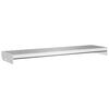 vidaXL Pelda&ntilde;o de rejilla acero galvanizado 90x24x7 cm