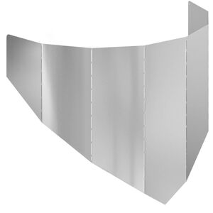 vidaXL Borde de C&eacute;sped 100 x 45 cm Acero Plateado
