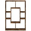 vidaXL Estanter&iacute;a madera de ingenier&iacute;a roble ahumado 63x20x90 cm