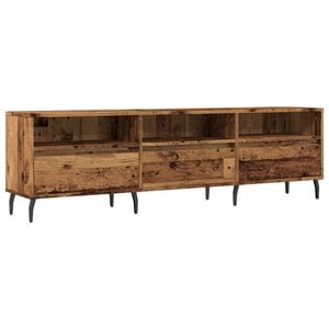 vidaXL Mueble de TV madera ingenier&iacute;a madera envejecida 150x30x44,5 cm