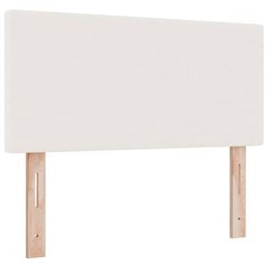vidaXL Cabecero Crema 100 cm Tela de Pana