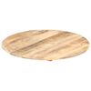 vidaXL Superficie de mesa redonda madera maciza de mango 15-16 mm 80cm