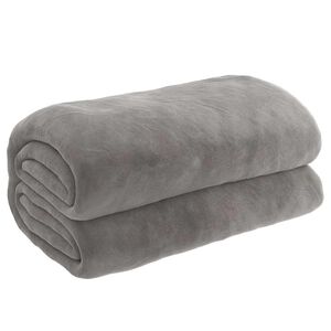 vidaXL Manta con peso con funda gris 120x180 cm 5 kg tela