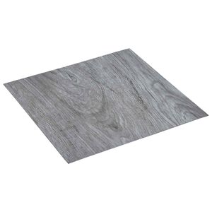vidaXL Tableros de Suelo Gris Claro 5,11 m&sup2; 55 uds. PVC