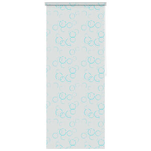 vidaXL Persiana enrollable de ducha burbujas 80x240 cm