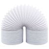 vidaXL Conducto de escape PVC 6 m 12,5 cm