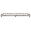 vidaXL Estructura de cama madera de ingenier&iacute;a gris hormig&oacute;n 100x200cm