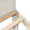 vidaXL Estructura de cama familiar sin colch&oacute;n blanco 270x200 cm