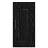 vidaXL Mueble de Cocina con puerta Kalmar Roble Negro 30 x 31 x 60 cm