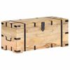 vidaXL Ba&uacute;l madera maciza de mango 90x40x40 cm