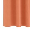 vidaXL Cortinas Opacas con Anillas 2 pcs Terracota 260 x 140 cm