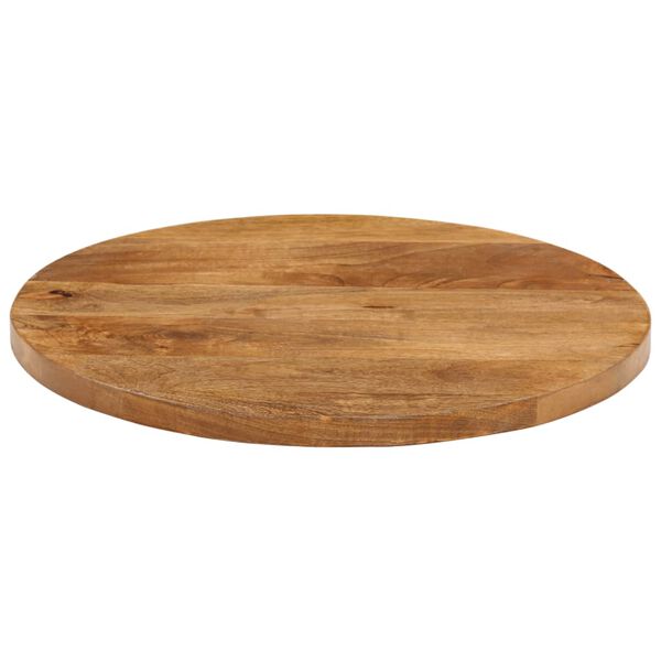 vidaXL Tablero de mesa redondo madera maciza de mango &Oslash; 40x3,8 cm