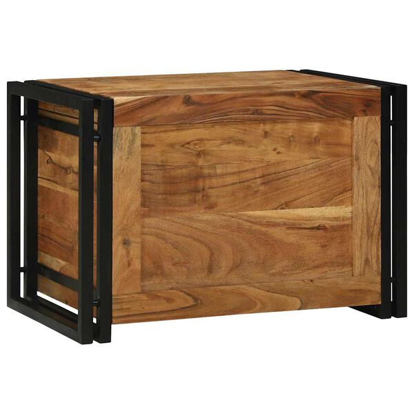 vidaXL Caja de Almacenamiento 60 x 40 x 41 cm Madera de Acacia S&oacute;lida