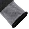vidaXL Guantes de Trabajo 24 pcs Gris y Negro 10 / xl Poliéster