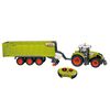 CLAAS Tractor con remolque teledirigido AXION870 y CARGOS9600 1:16