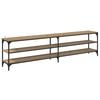 vidaXL Gabinete de TV 200 x 30 x 50 cm Roble artisan