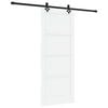 vidaXL Puerta Corredera ORKDAL 83 x 202 cm Madera de Pino Maciza