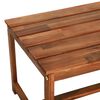 vidaXL Set de muebles de jardín 4 piezas madera maciza de acacia