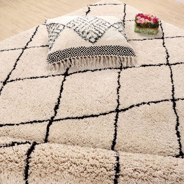 Dutch Lifestyle Alfombra Berlin Sanft beige 160x230 cm