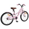 vidaXL Bicicleta Infantil 20 Pulgadas para 6-11 a&ntilde;os Rosa claro