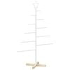 vidaXL &Aacute;rbol de Navidad de metal KUOPIO 125 cm Acero Blanco