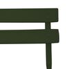 vidaXL Silla Plegable para Jardín 2 pcs Verde 42 x 46 x 82cm Acero