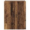 vidaXL Armario de pared 2 pcs Madera vieja 69,5 x 34 x 90 cm