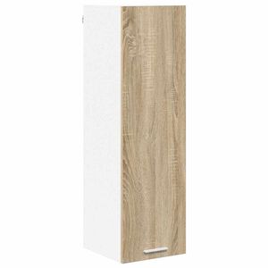 vidaXL Mueble colgante con puerta Roble Sonoma 30 x 31 x 100 cm