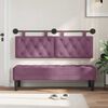 vidaXL Cabecera Colgante Morado 150 x 55 x 7 cm Terciopelo