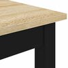 vidaXL Mesa de barra de pie Madera de ingenier&iacute;a
