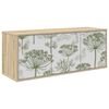 vidaXL Mueble de TV Montado en la Pared GOTHA 102 x 33 x 40 cm