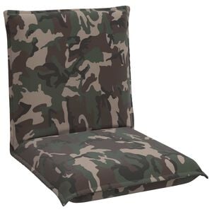 vidaXL Sill&oacute;n ajustable Ej&eacute;rcito Tela