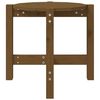 vidaXL Mesa de centro de madera maciza de pino marr&oacute;n miel &Oslash;52,5x45 cm